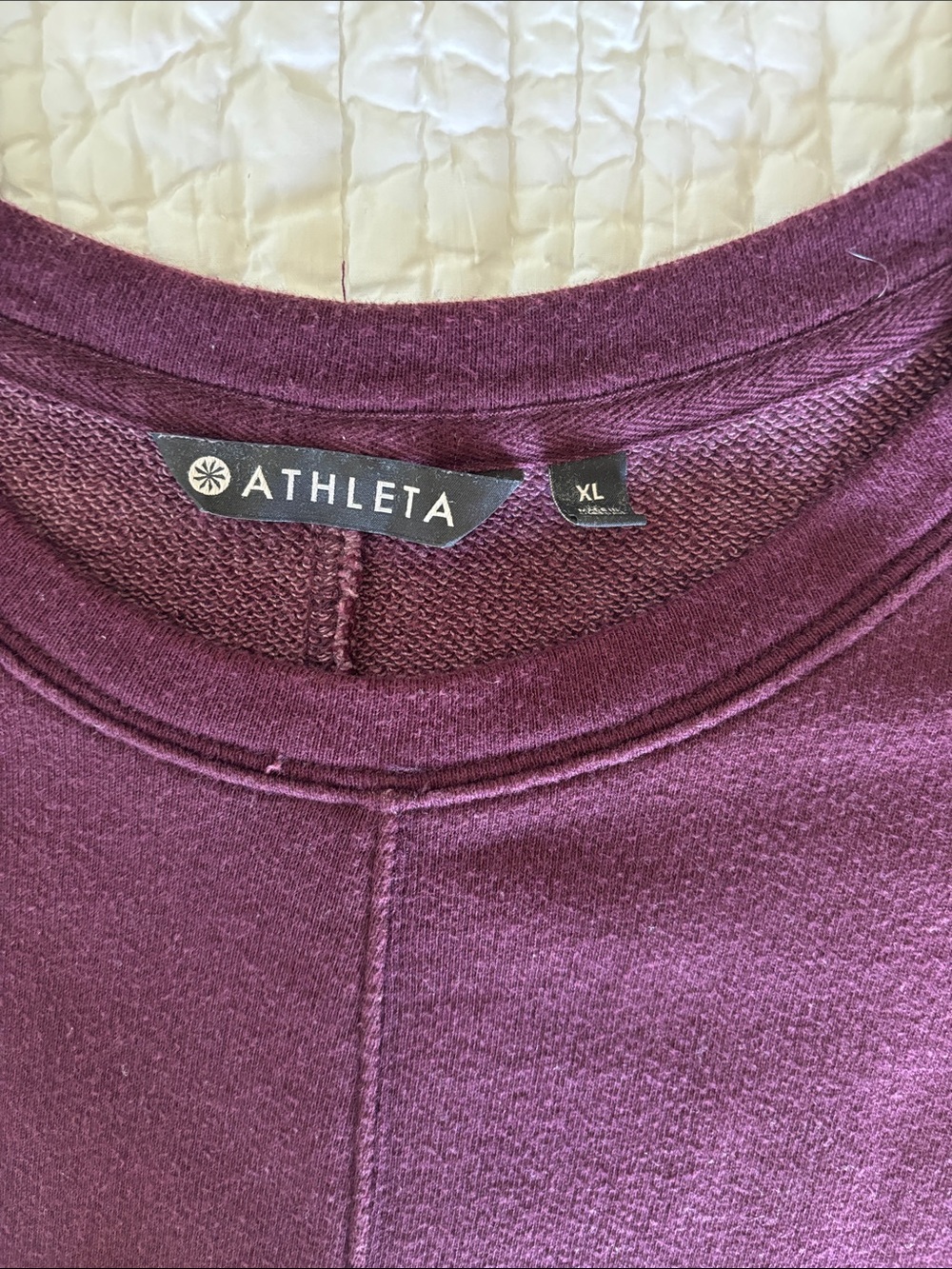 Athleta French Terry Tie Waist Dress XL - Picture 3 of 8